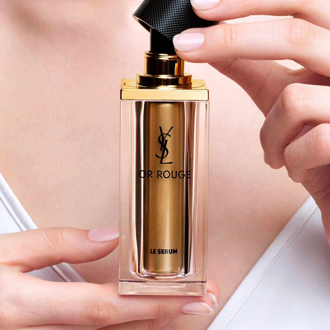 美容液 Yves Saint Laurent OR ROUGE 30ml Yves Saint Laurent Rouge Volupte Shine Oil-In-Stick Lipstick